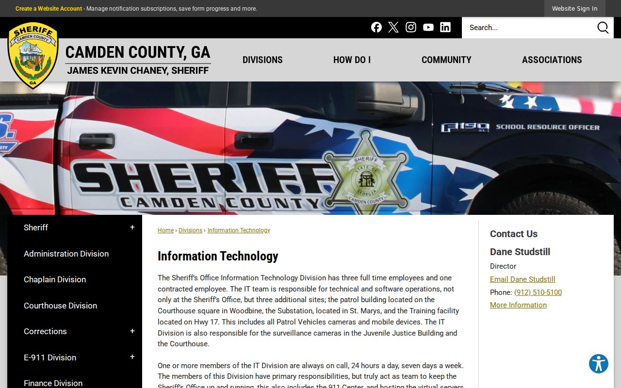 Camden County integrated public safety records system